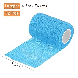 uxcell 12 Rolls Adhesive Elastic Tape Elastic