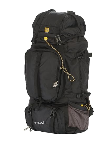 Fb Fashion 61L Black Rucksack