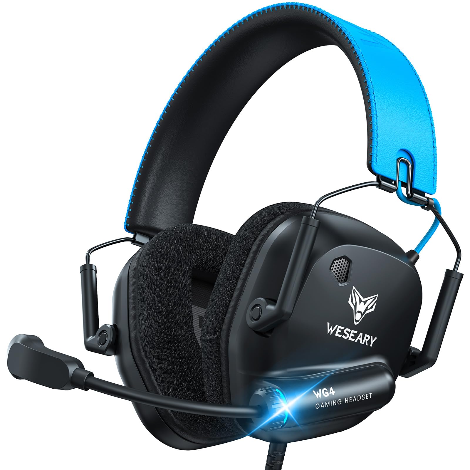 WESEARY Wired Gaming Headset at its all-...