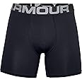 Under Armour Men's 3-Pack Performance Cotton Boxer Brief, 6" Inseam, All-Day Comfort & Ultra-Soft