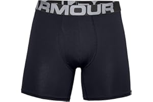 Under Armour Men's 3-Pack Performance Cotton Boxer Brief, 6" Inseam, All-Day Comfort & Ultra-Soft