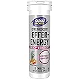 NOW Foods Sports Nutrition, Effervescent Effer-Energy, Electrolyte Supplement, Energy*/ Recovery*, Tropical Punch, 10 Tablets