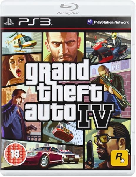 Amazon Com Grand Theft Auto 4 Ps3 Video Games