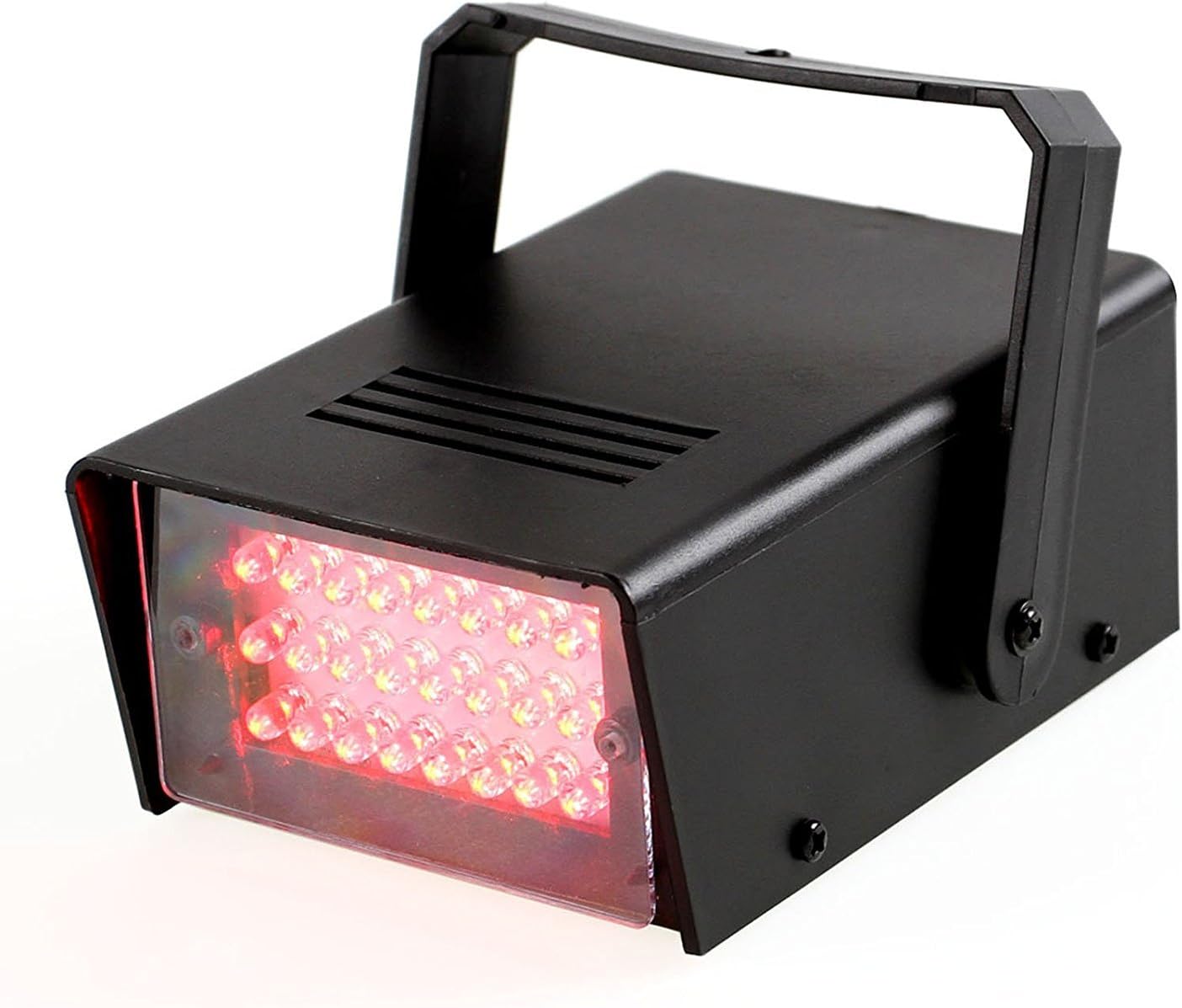 Led Strobe Color ENUOLI Mini LED Strobe Light Red Color with 24 Super Bright LEDs ...