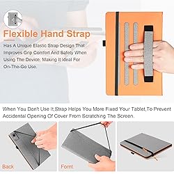Vakarey for Lenovo Tab M11 Case with Pen Holder,for