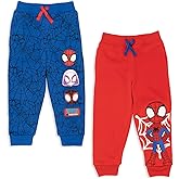 Marvel Spidey and His Amazing Friends Toddler/Little Boys Fleece 2 Pack Pants