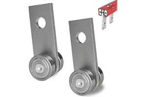 2pcs Bearing Trolley Assembly for Unistrut Trolley 1-5/8" Wide and All 1-5/8" or Taller Strut Channel, 2 Wheel Trolley Assemb