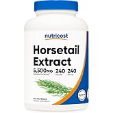 Nutricost Horsetail Extract 240 Capsules for 240 Servings Per Bottle | Gluten-Free, Vegan, GMO-Free
