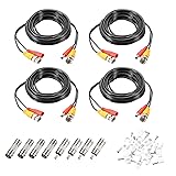 MECCANIXITY BNC Video Power Cable,5m/16ft