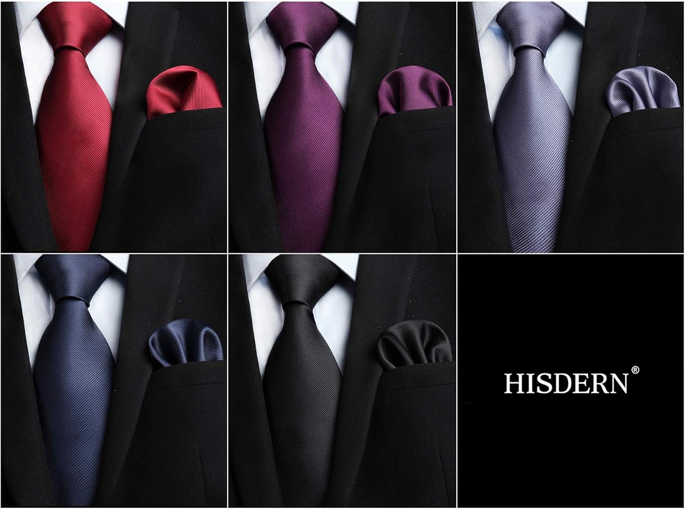 Mua ヒスデン Hisdern 結婚式 赤 ネクタイ 5本セット おしゃれ ネクタイ メンズ ハンカチ ビジネス用 ネクタイ ストライプ 就活 青 礼服 ネクタイ ブランド プレゼント Tren Amazon Nhật Chinh Hang Fado