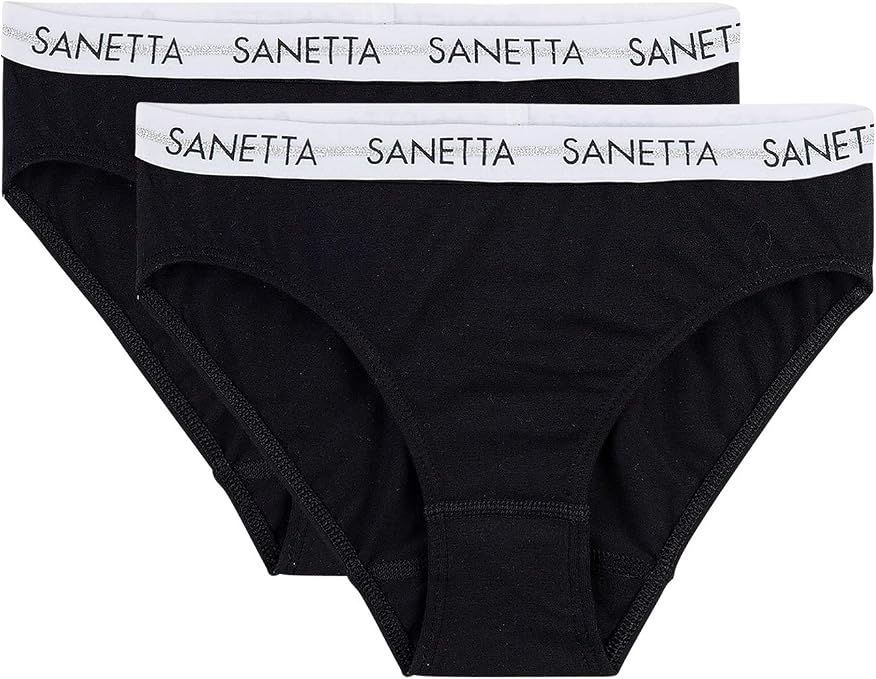 Sanetta Mädchen Slip – Bequeme Unterhose Aus Bio-Baumwolle, Perfekt Für Alltag Und Sport