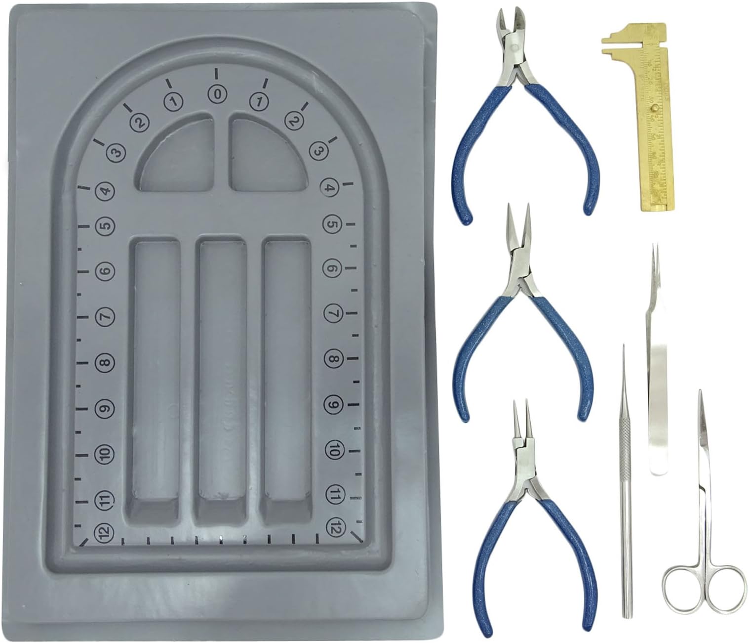 ManOnMoon Essential Beading Tool Kit Jewelry Making Tools Pack of 8 Pieces