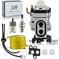 partszen 575459001 Carburetor Fit for RedMax GZ23N GZ25N BCZ260TS GZ30N BCZ3060TS BCZ2460TS HEZ2460F BCZ2450T HEZ230F BCZ230TS CHTZ2400 SGCZ2460S SRTZ2460F for Walbro WYA-172-1 WYA-172 WYA-81-1 WYA-26