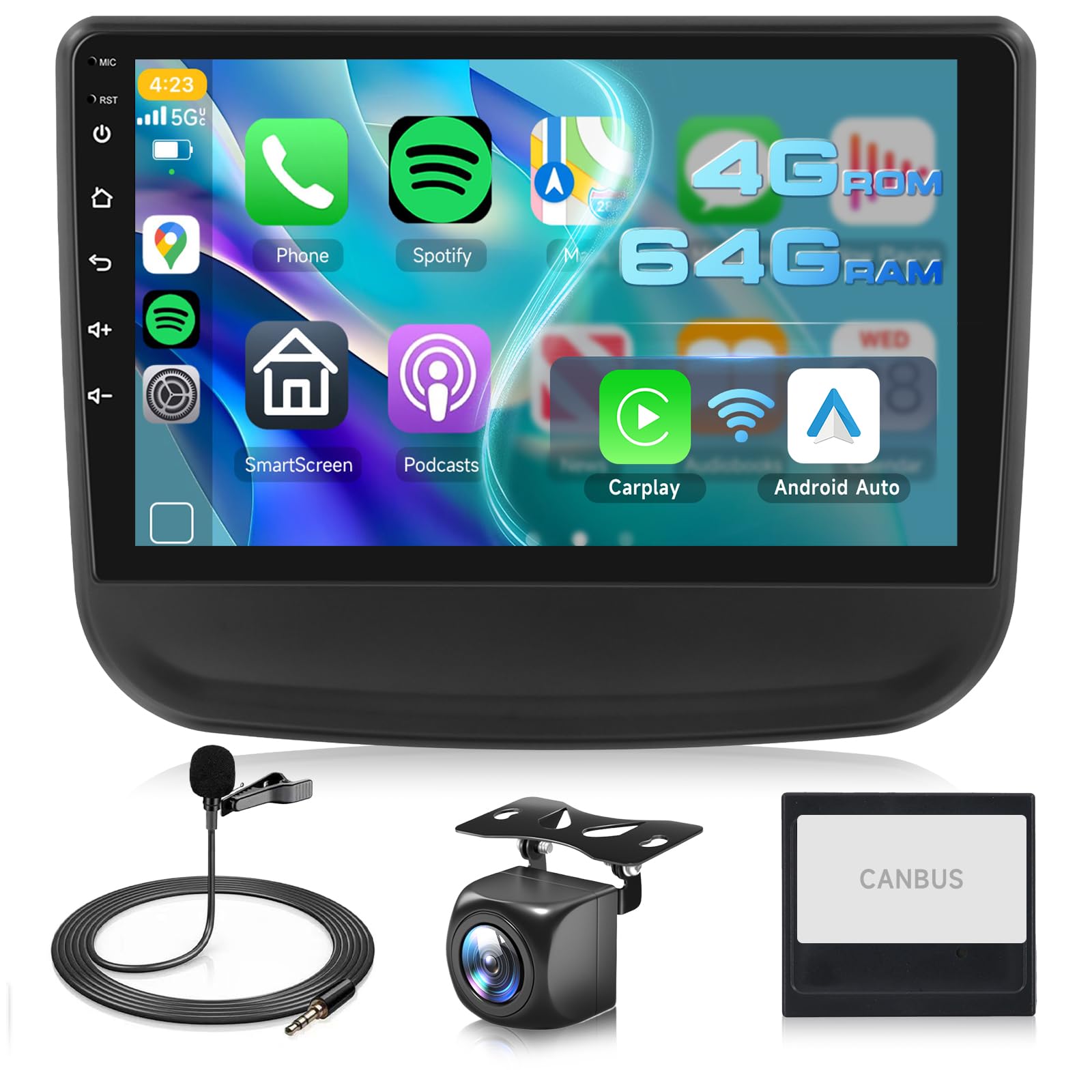 Photo 1 of ***/PARTS ONLY***4G+64G Android Stereo for Chevrolet Equinox 2017-2020 Radio Upgrade 10.1 Inch IPS Touch Screen Head Unit, Driauto Car Stereo with Wireless Carplay Android Auto GPS WIFI DSP Bluetooth FM RDS Backup Cam
