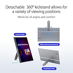 ASUS ZenScreen 16” OLED USB-C portable monitor