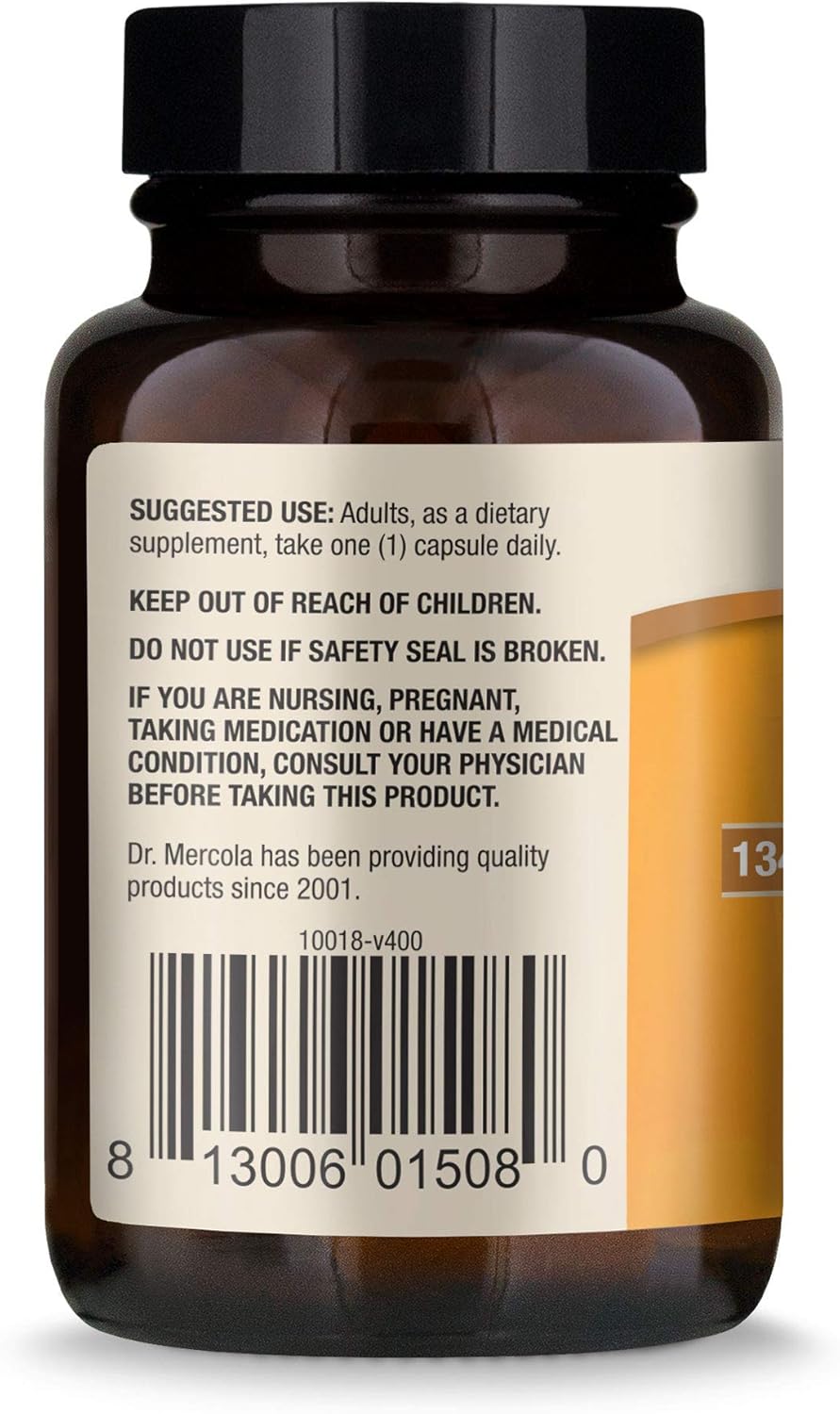 Dr. Mercola Vitamin E Supplement 30 Capsules 134mg Balanced Blend