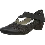 Amazon.com | Rieker Women's Date Ladies Mary Jane Shoes 40 M EU/ 8.5-9 B(M) US Black | Flats