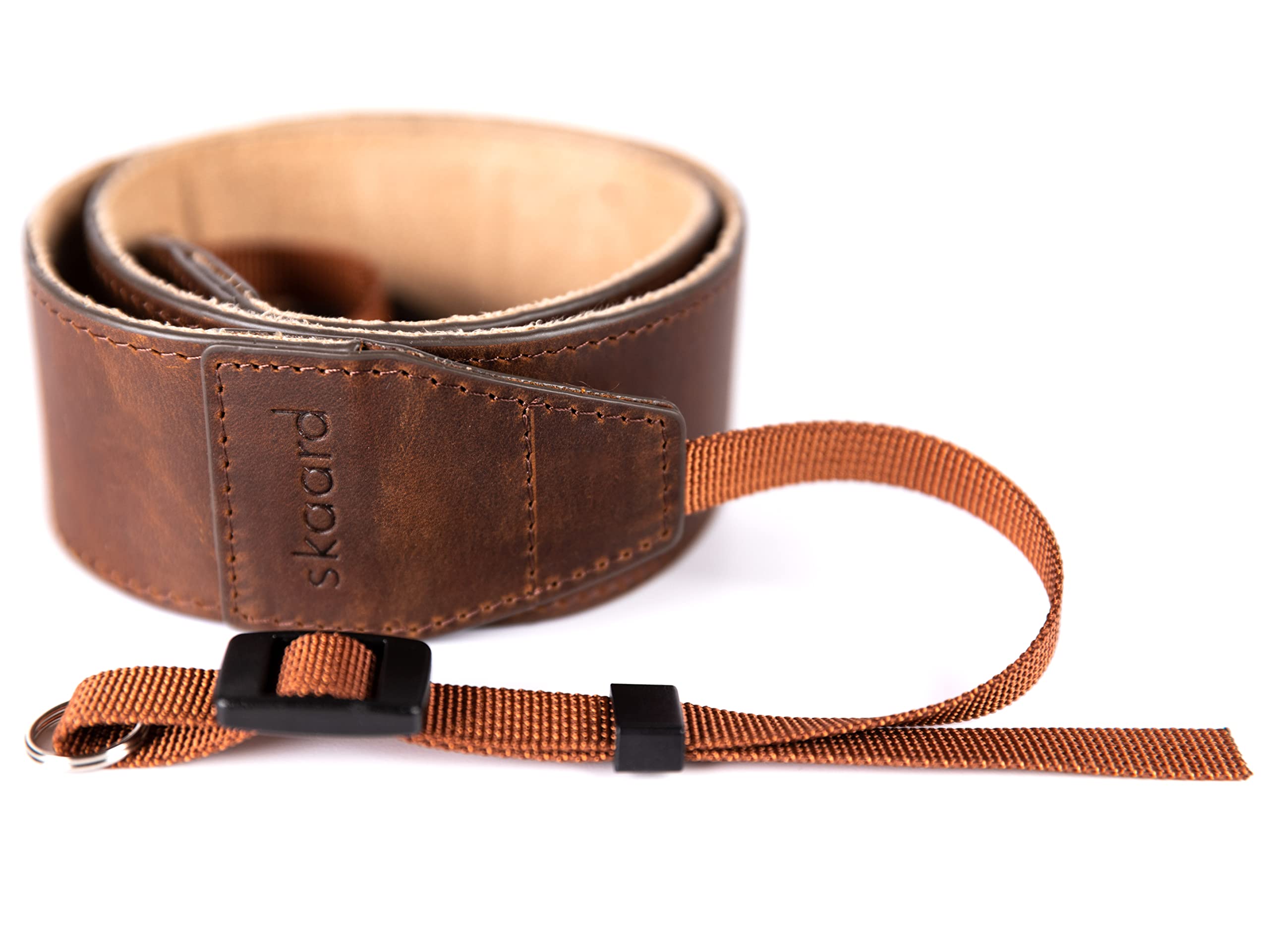 skaard Camera Strap | Real Leather | Vintage Look | For All Cameras