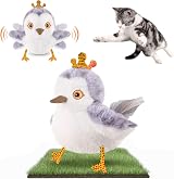 Migipaws Flapping Sandpiper Cat Toy USB Chargeable Interactive Kicker