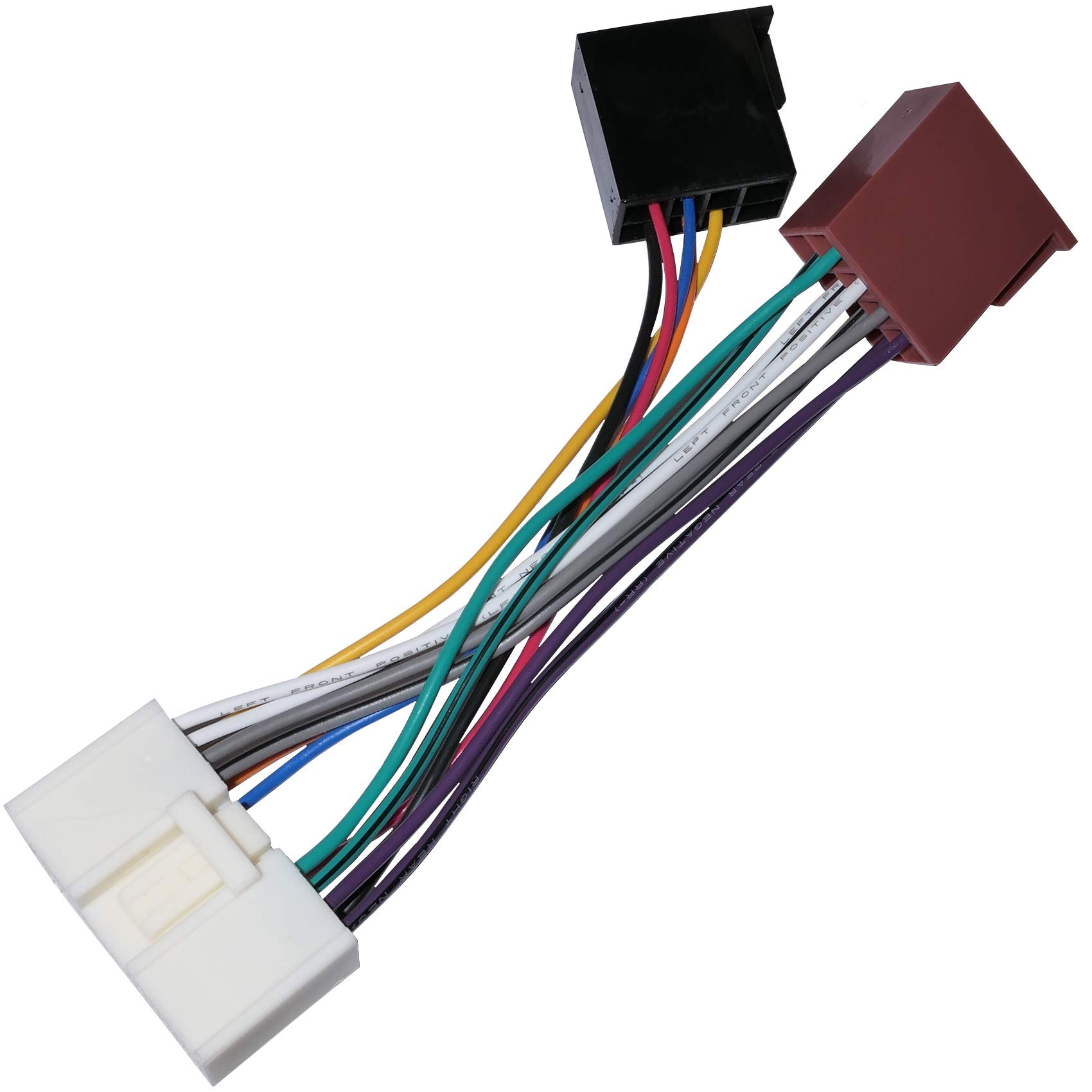 Aerzetix ISO Car Radio Input Cable Adapter, Wiring Harnesses