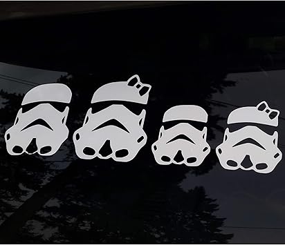 stormtrooper family car decal