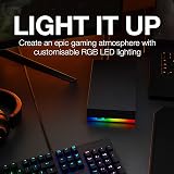 Seagate FireCuda Gaming Hub 8TB External HDD USB 3.2 RGB Lighting Dual USB view 4