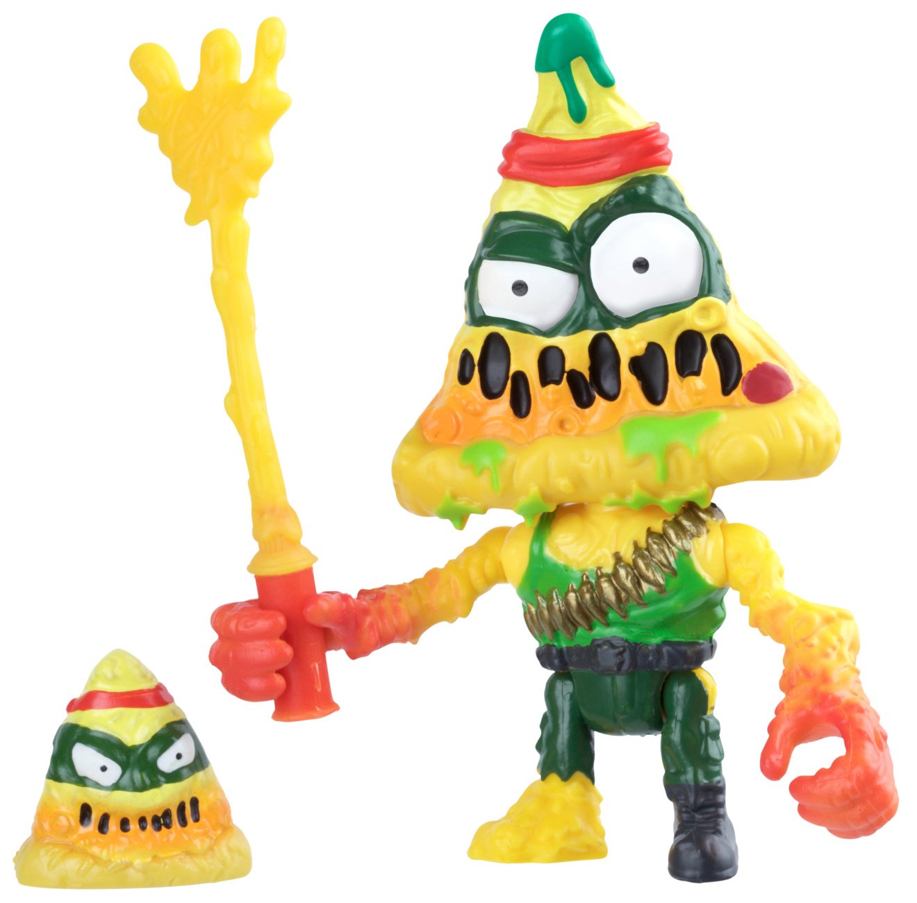 Grossery Gang S4 Bug Strike Action Figure Putrid Pizza 630996691137