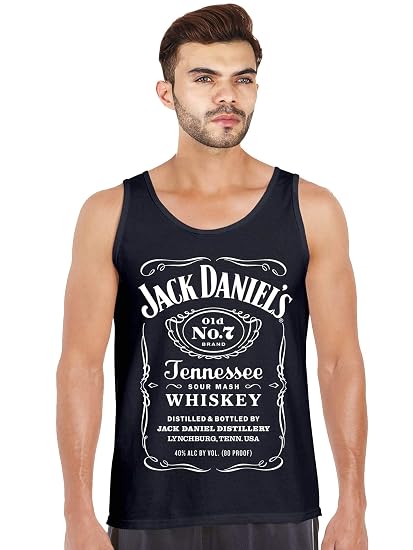 Jack Daniel's T-Shirt Whiskey Vest JD 