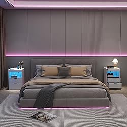 Gadroad LED Nightstand with Charging