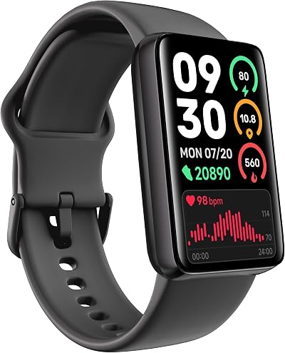 TOOBUR Fitness Watch Heart Rate Sleep Tracker Pedometer 3ATM Waterproof No