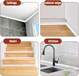 Fixmend TPE Quadrant Trim 19x13mm Self-Adhesive Wall Corner Beading White 3m view 6