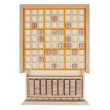 Buy Andux Zone Sudoku Wooden Puzzle Board Game With Drawer Sd 02