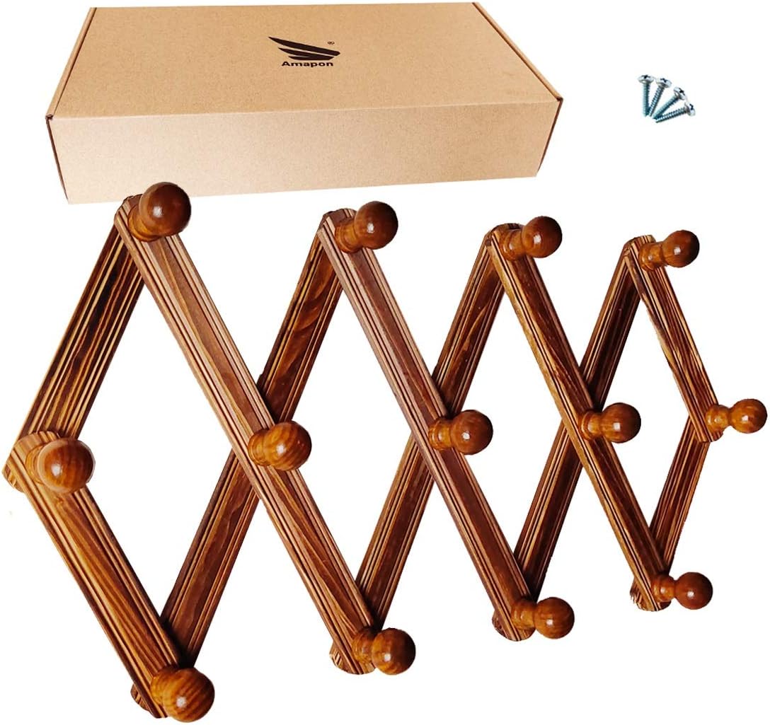 Best Accordian Style Hat And Coat Rack