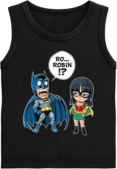 One Piece Batman Lustiges Schwarz Jungen Kinder Top Batman Und Robin One Piece Batman Parodie Ref 1 Amazon De Bekleidung