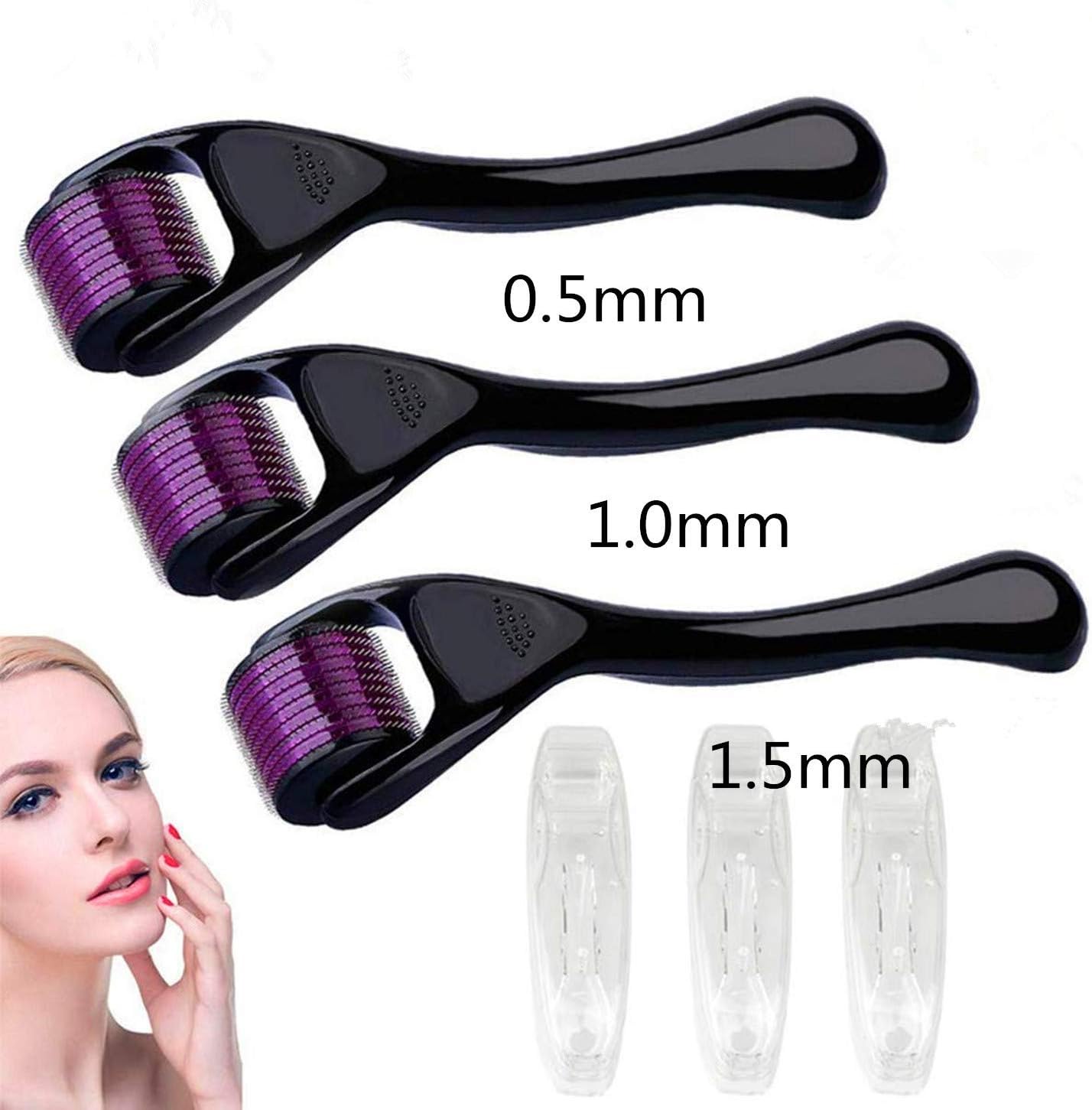 Termation 3 in 1 540 Titanium Microneedling Facial Kit(0.5+1.0+1.5) mm