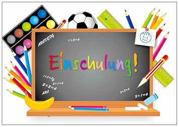 8 Einschulungs Einladungen Inkl Briefumschlägen 10728bu 8 Er Set Lustige Einladungskarten Zur Einschulung Schulanfang Inkl 8 Weissen Kuverts