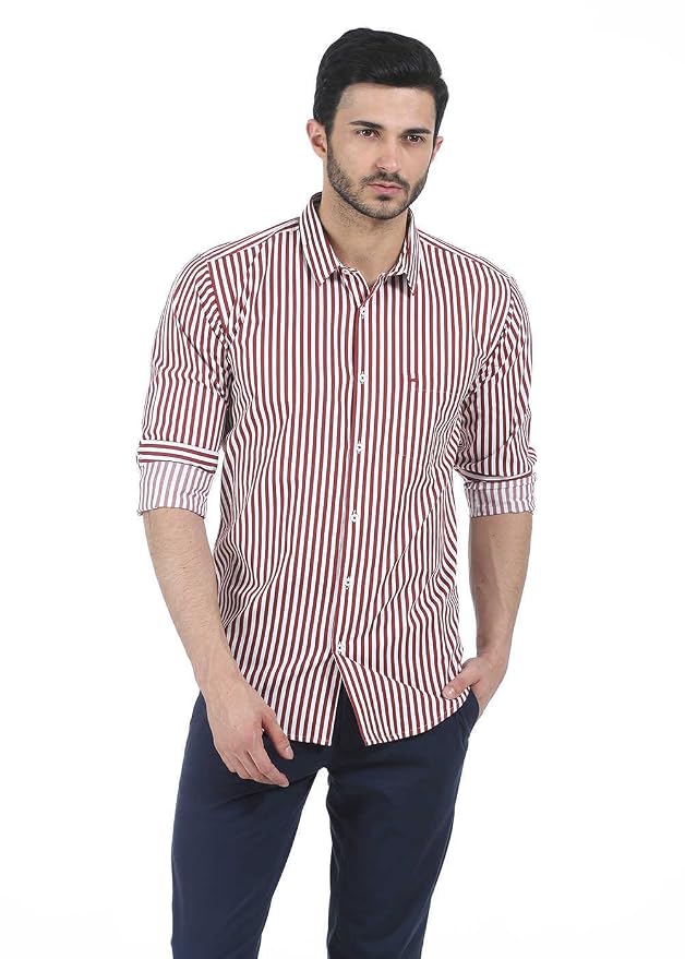 Buy BASICS Men's Casual Shirt at Amazon.in