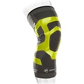 DonJoy Performance TRIZONE Compression: Knee Support Sleeve, Right Leg, Slime Green, X-Large