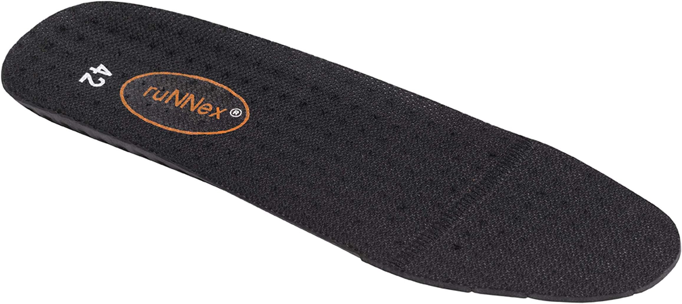 'ruNNex 5400 Safety Footwear Replacement Footbed Insoles Black, 40 EU