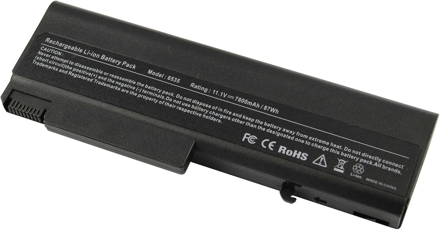ARyee 7800mAh 11.1V 6535B Battery Laptop Battery for HP Compaq 6500B 6530B 6700B 6730B 6735B, HP EliteBook 6930P 8440P 8440W - Image 3