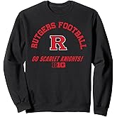 Rutgers Scarlet Knights Big 10 Football Black Sweatshirt