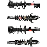 Monroe Front Rear Quick Struts Shocks Set For Toyota Corolla 1.8L 2009 2010 2011 2012 2013 - BuyAutoParts 77-70252EA New