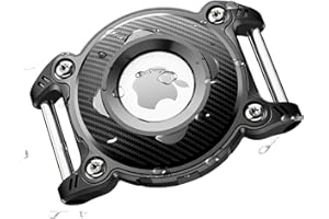 ONEONTA for AirTag Dog Collar | Dog AirTag Holder Waterproof - Dogs Collar Airtag Holder with Removable Metal Loop, Sturdy, L