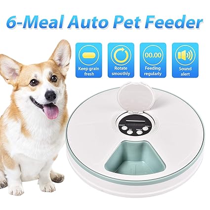 Pet Supplies Elipark Automatic Cat Feeder Timed Food Dispenser