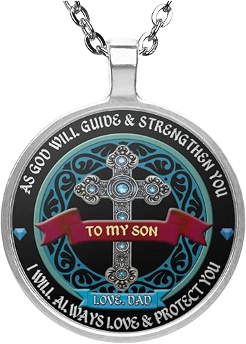 to my son necklace from mom