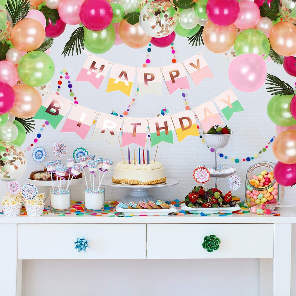Bannieres Jeux Et Jouets Multicolore Ballons Theme Foret Joyeux Anniversaire Decoration Jungle Decoration Fiesta Mexicain Carnaval Specool Decoration Anniversaire Guirlande Happy Birthday Ballon Estiloss Com