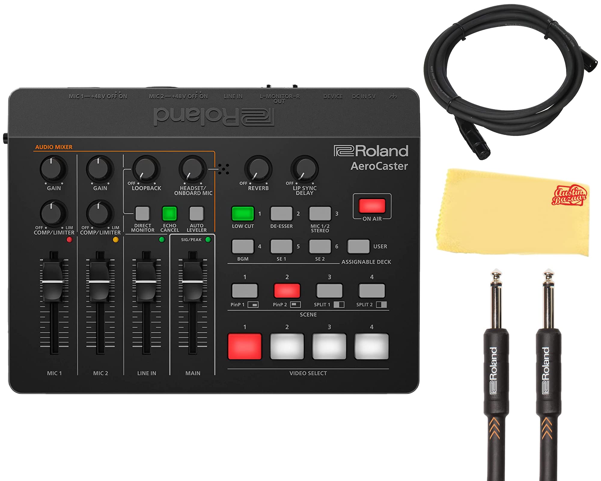 Roland VRC-01 AeroCaster Bundle with Microphone