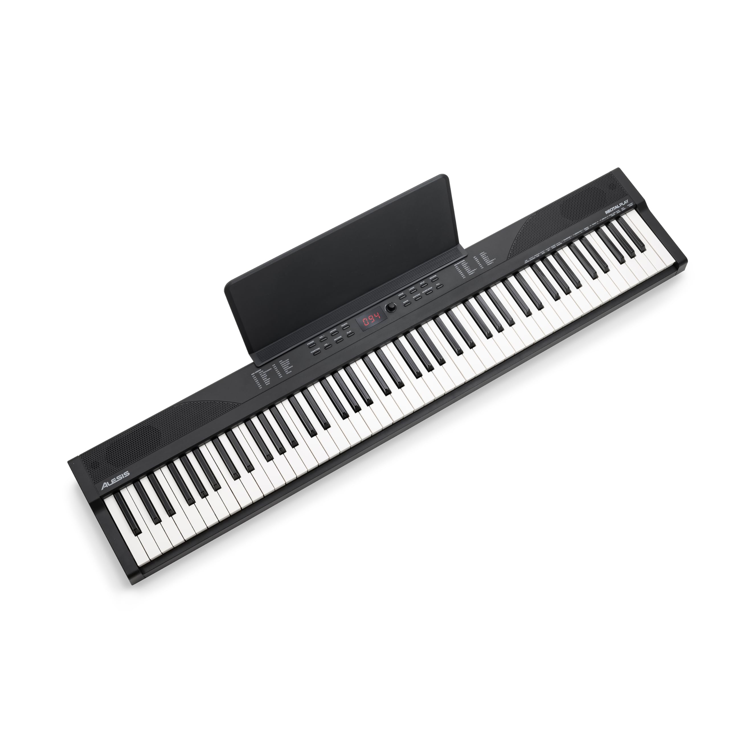 Alesis Keyboard Electric Piano with 88 Keys, 480 Sounds, Speakers, USB MIDI, Carry Case, Stand, Headphones, Pedal and Piano Lessons for Beginners (English Language Not Guaranteed]