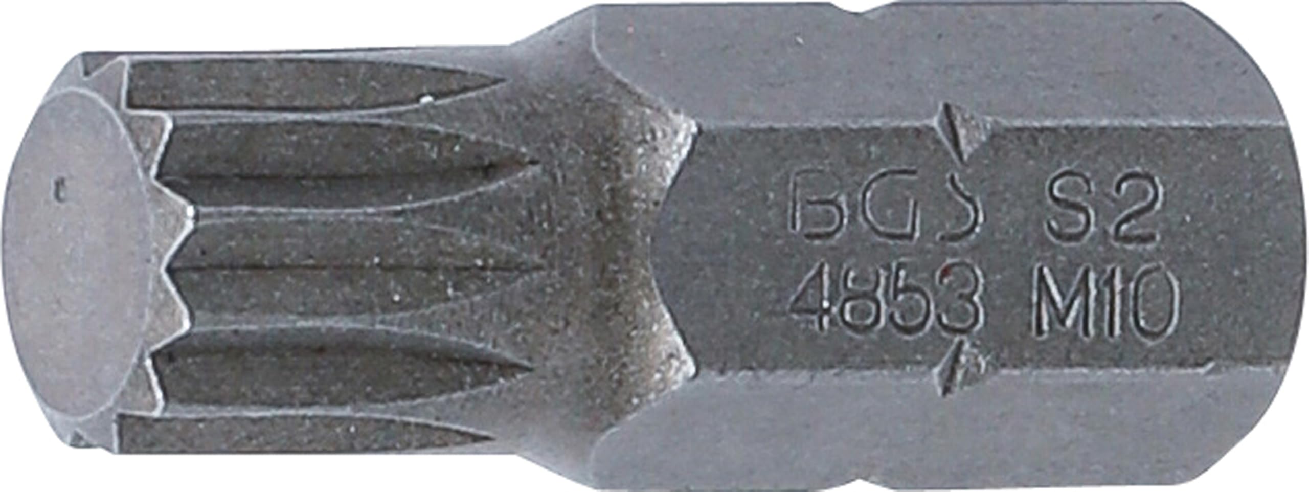 BGS 4853 | Bit | Length 30 mm | 10 mm (3/8") Drive | Spline (for XZN) M10