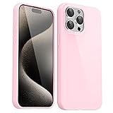 Svanove for iPhone 15 Pro Max Case Silicone, Glossy